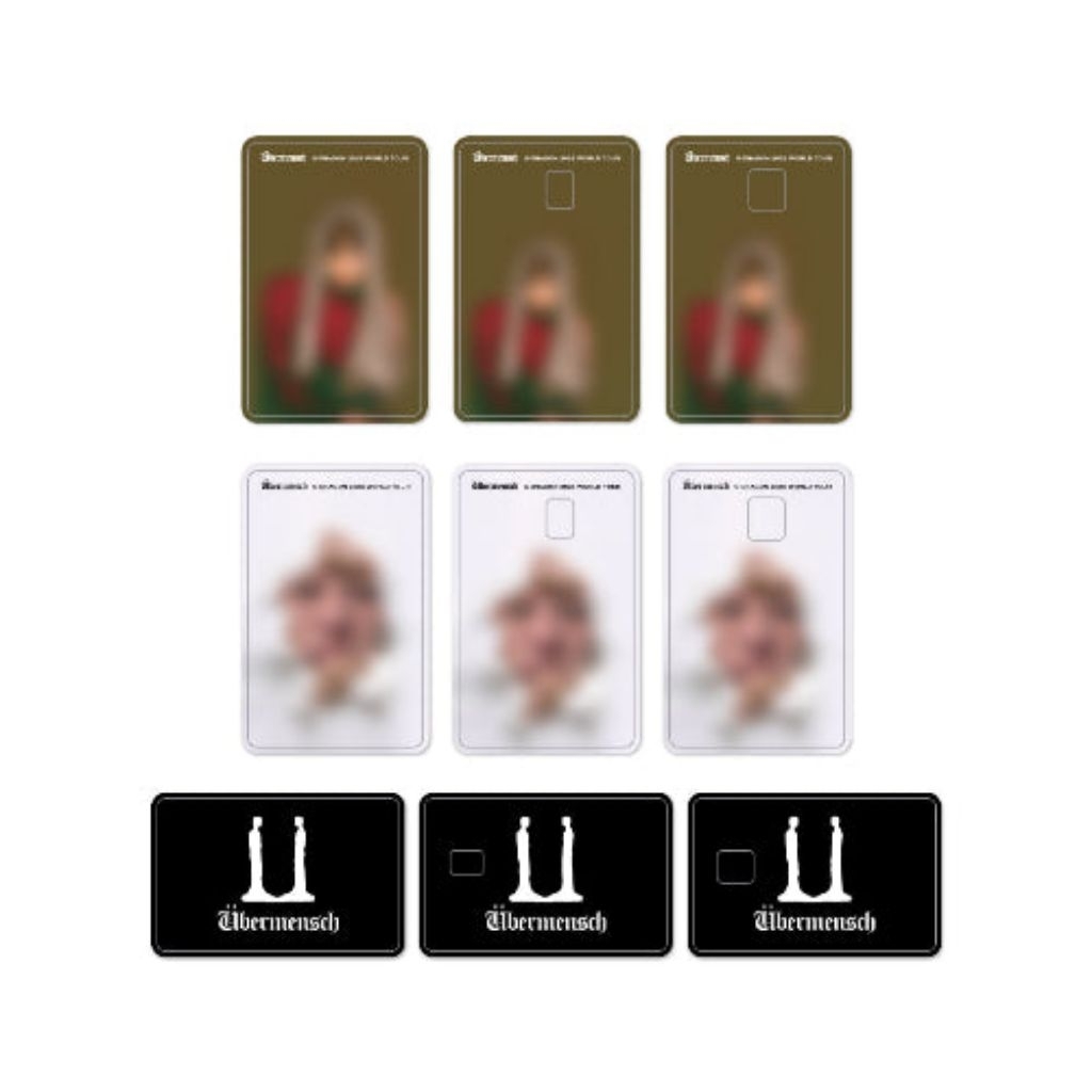 

G-DRAGON Card Cover Sticker Ubermensch