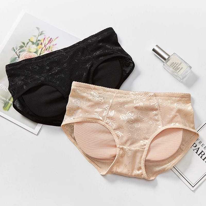 Celana Busa Pantat Penambah Volume Bokong Motif Polos / Celana Busa Pantat