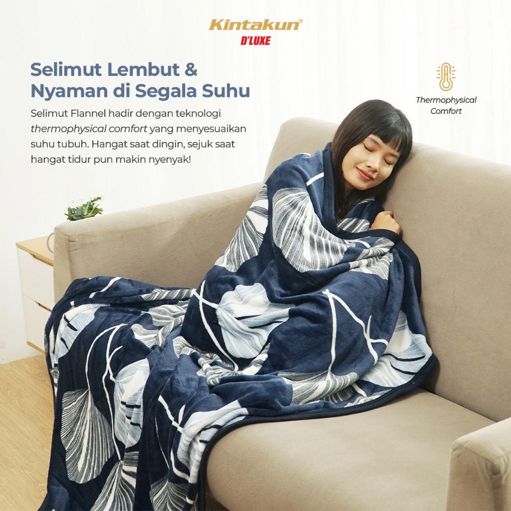 Selimut MicroFlannel 160x200 Anak Dewasa Flanel Premium Blanket OEKO TEX U OFFICIAL