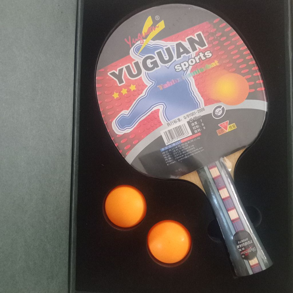 Bet Tenis Meja Pingpong Yuguan Second Bekas