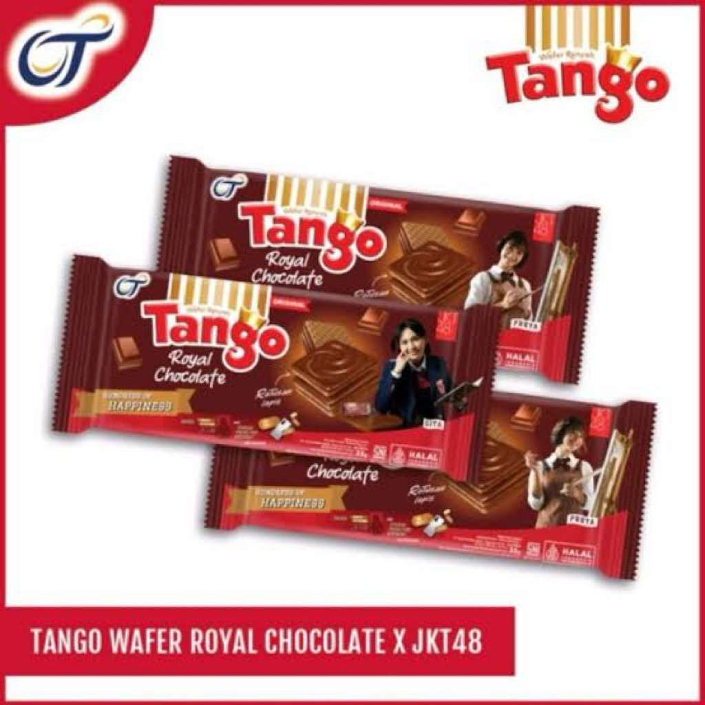 

TANGO WAFER X JKT48 LIMITED EDITION [ 1 RENCENG ISI 10 BUNGKUS @35G] | TANGO COKELAT | TANGO VANILLA | OT | JKT 48 | BITE SIZE