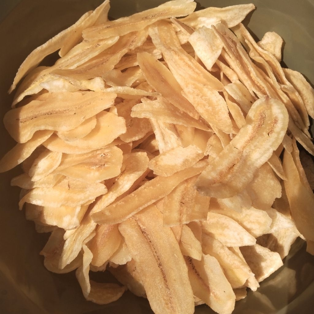 

Keripik Pisang Kepok 250gr Camilan Fresh Alami Renyah Gurih Nagih