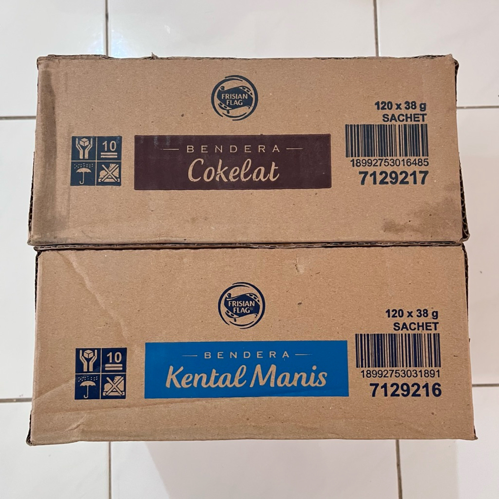 

FRISIAN FLAG 1 DUS isi 120 pcs kemasan 38gr SKM coklat putih susu murah