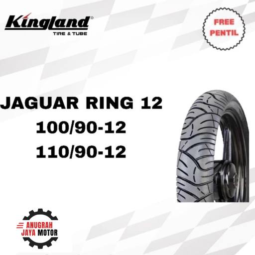 KINGLAND King JAGUAR Ban Motor Ring 12 100/90 110/90 Ban Motor Tubles Ban Scoopy Ban Ring 12