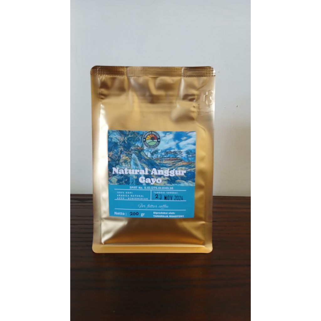 

Kopi Natural Anggur Gayo ..Tanaraja Roastery