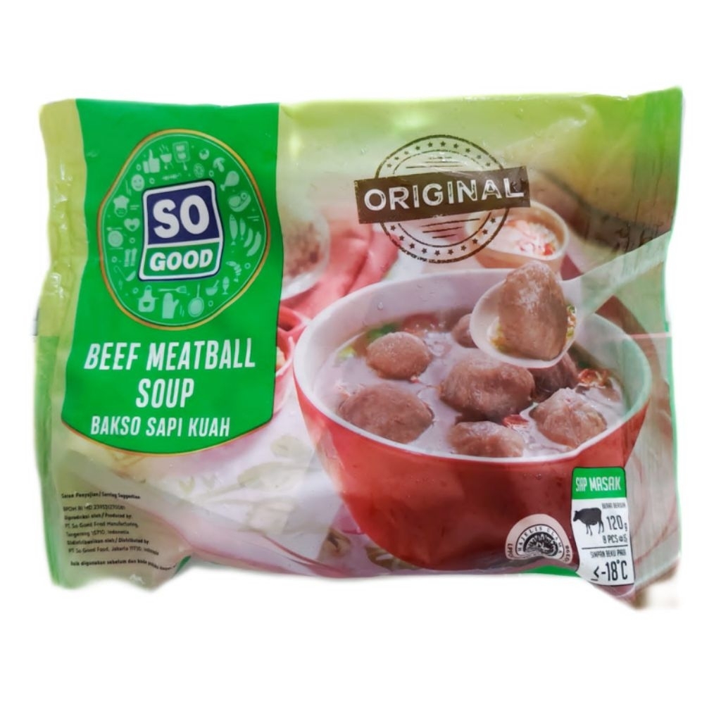 

So Goods Bakso Sapi Kuah 120g