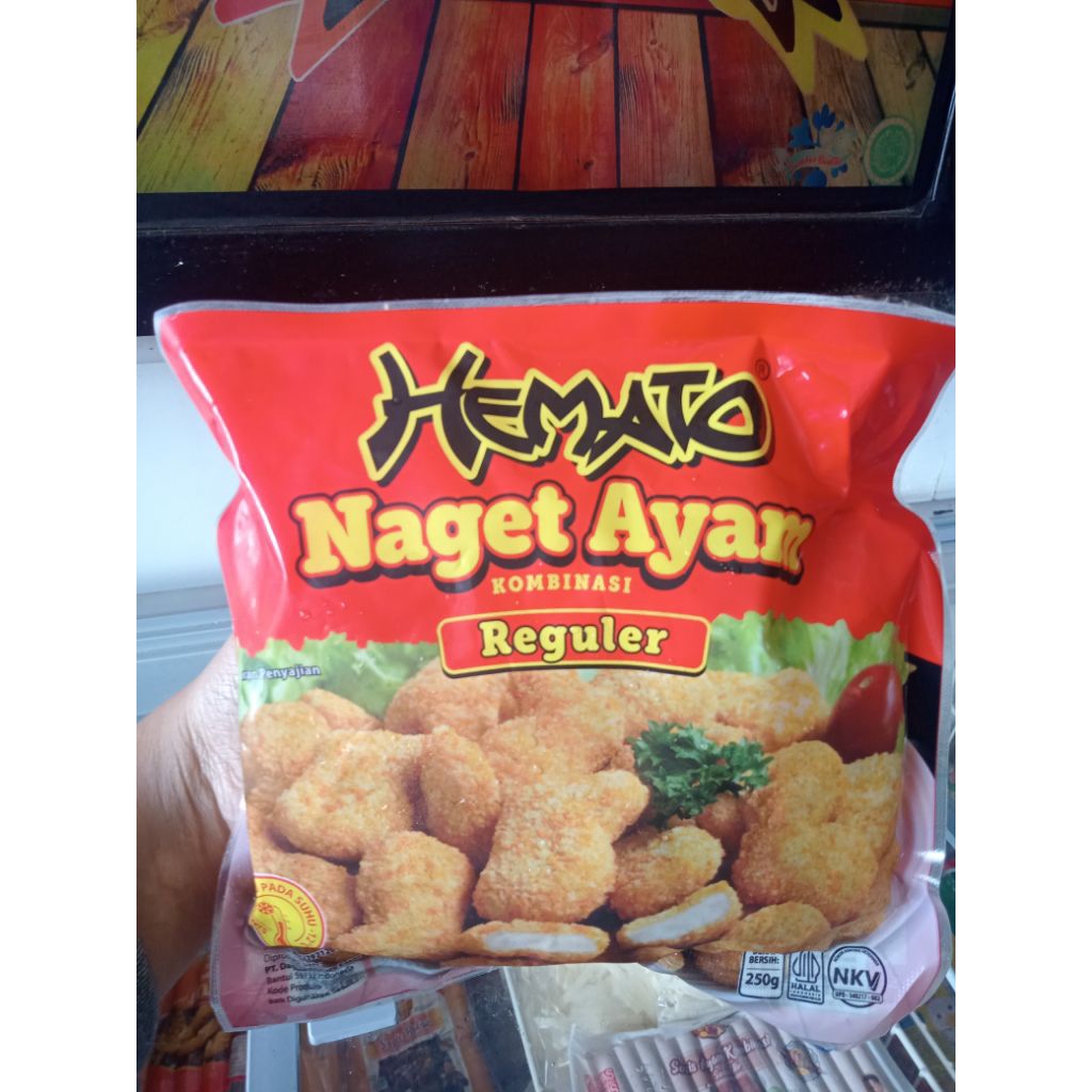 

Naget ayam hemato 250gr