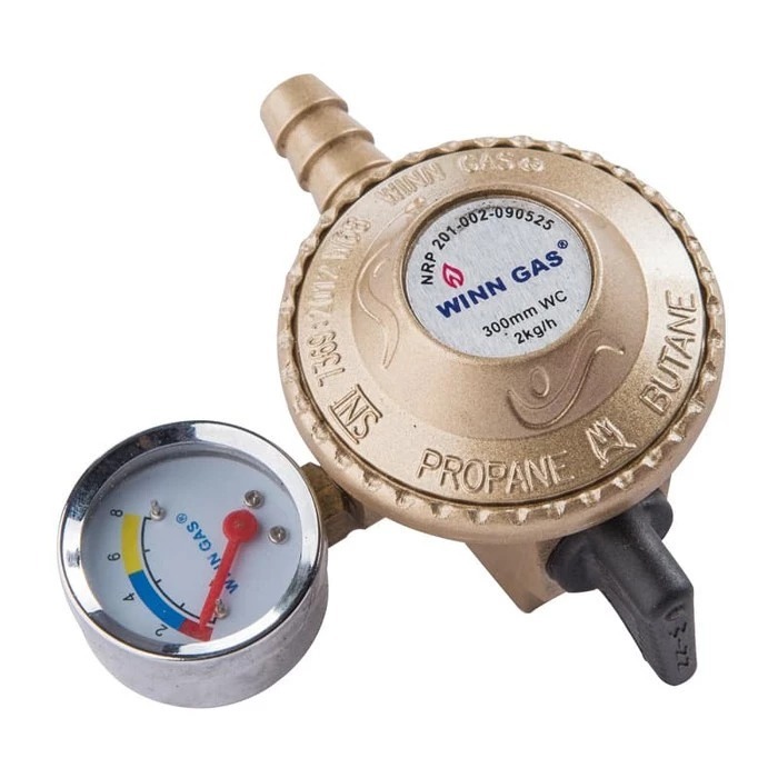 Winn Gas W68M Regulator Kompor Gas Tekanan Rendah Otomatis barang rekondisi
