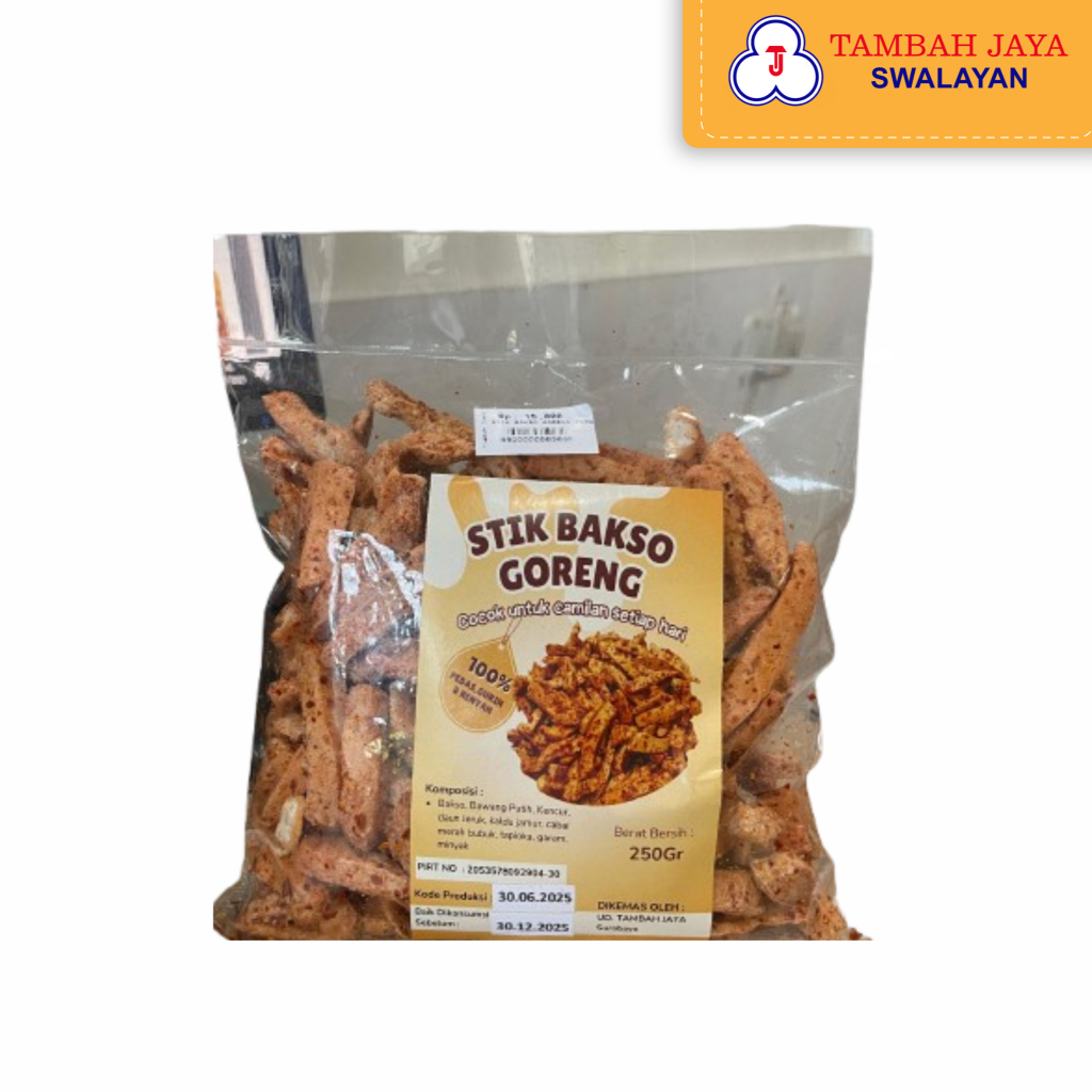 

Stik Bakso Goreng 250gr - Makanan Ringan Kering