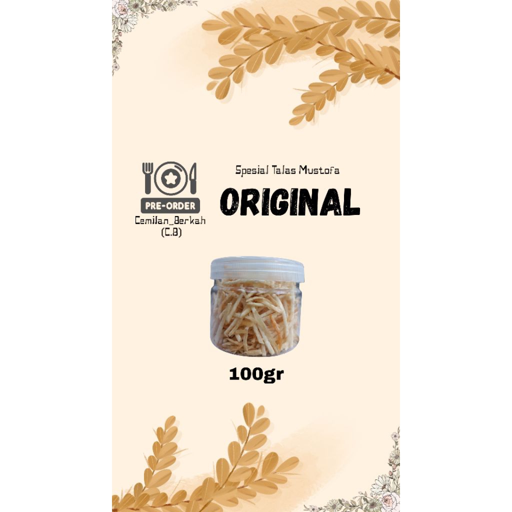 

Talas mustofa by cemilan_berkah renyah gurih 100gr