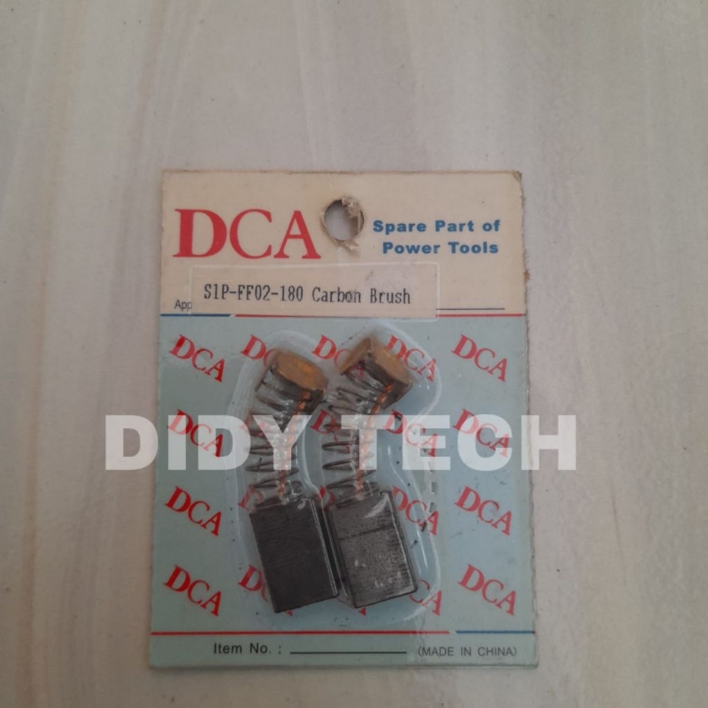 

DCA S1P-FF02-180 Carbon Brush