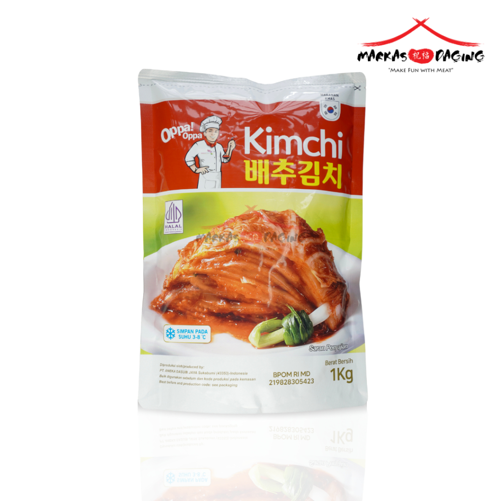 

1KG Kimchi Oppa! Oppa Makanan Tradisional Korea - Markasdaging