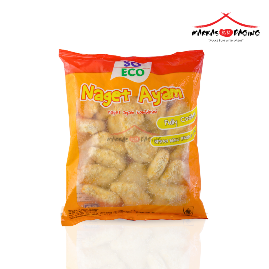 

SO ECO NAGET AYAM 500G / Nugget Ayam - Markasdaging