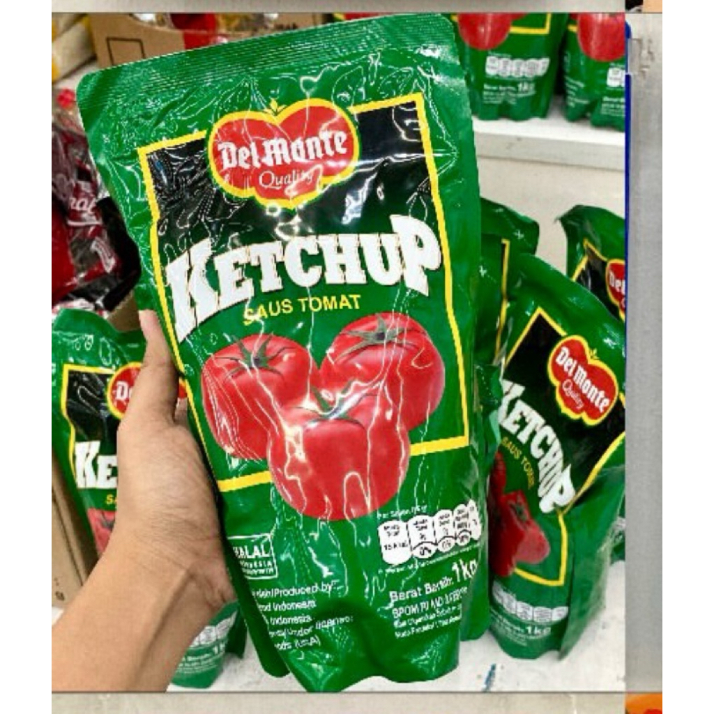 

DelMonte ketchup saus tomat 1 kg