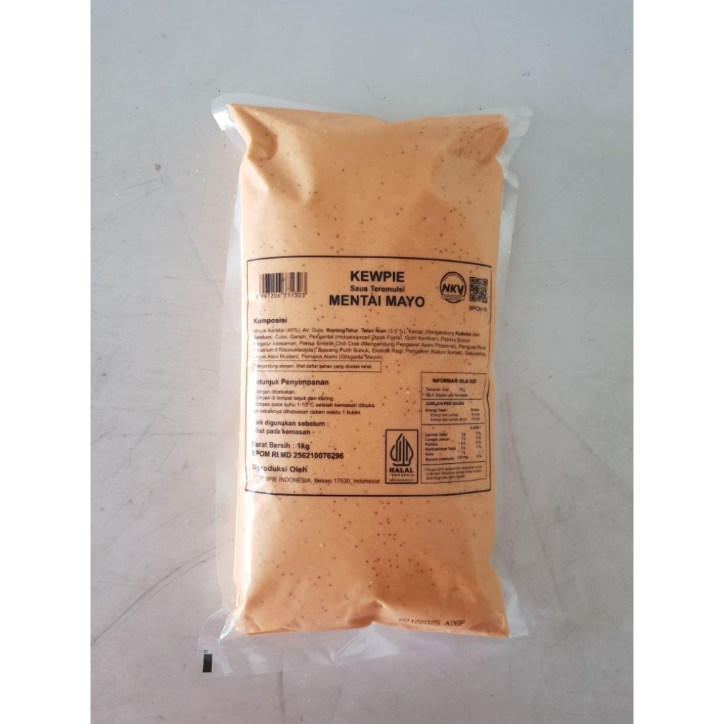 

kewpie saus mentai mayo 1kg