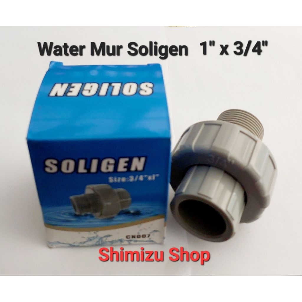 Water Mur Pompa Air Soligen 1"x3/4"
