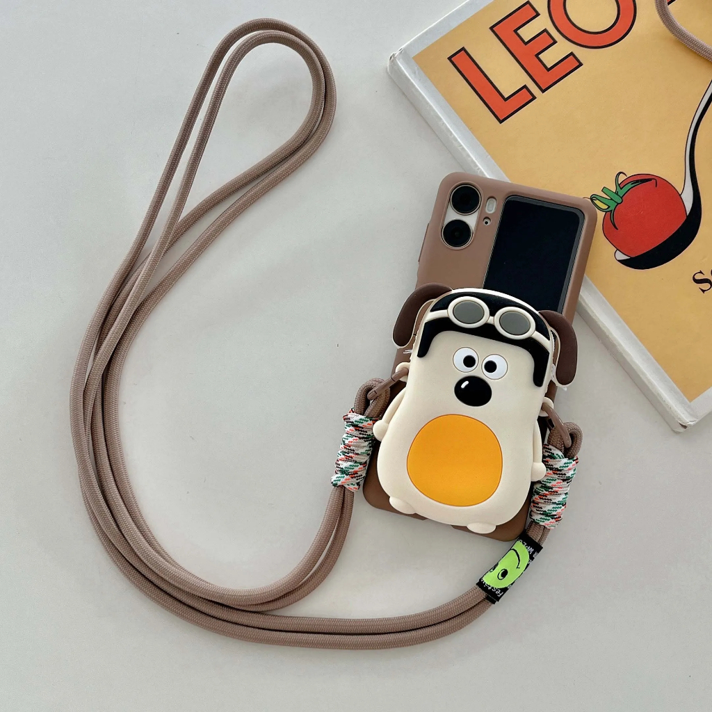 Ins coin purse bag silicone soft high quality phone case for oppo find n2 n3 flip 5G n2flip n3flip f