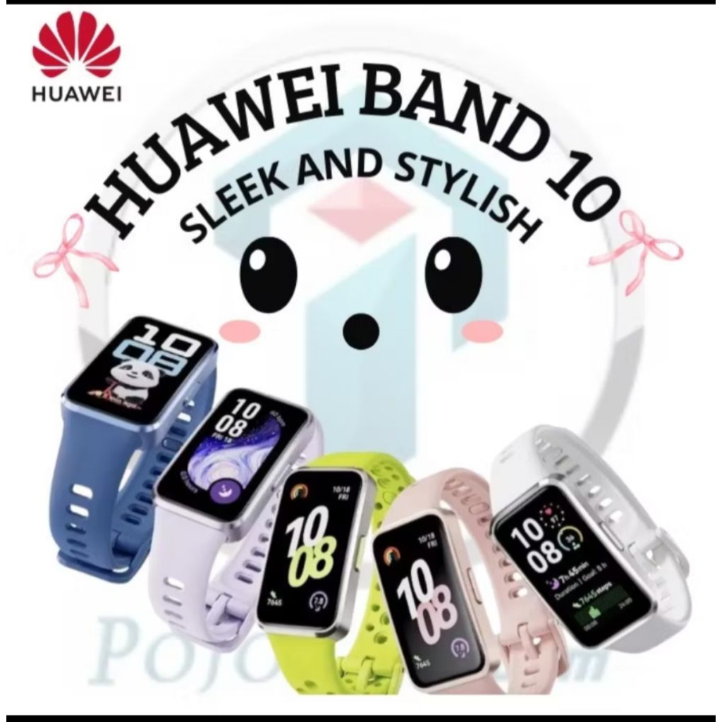 Huawei Band 10 strap ungu (second)