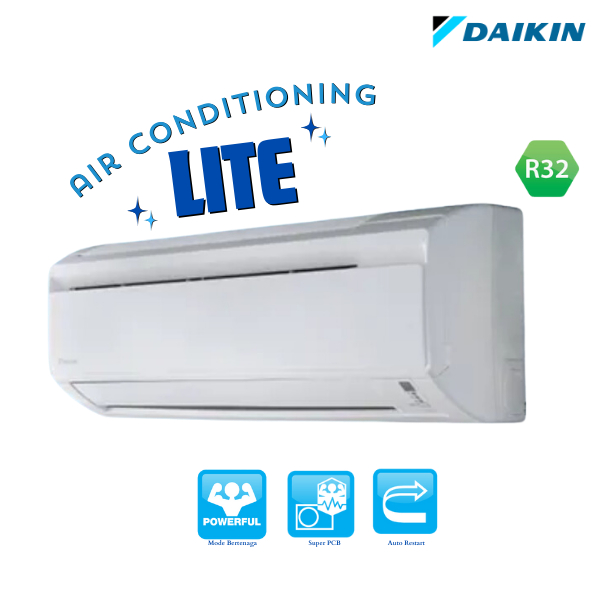 AC LITE DAIKIN 1,5 PK PRODUK MALAYSIA STV35CXV
