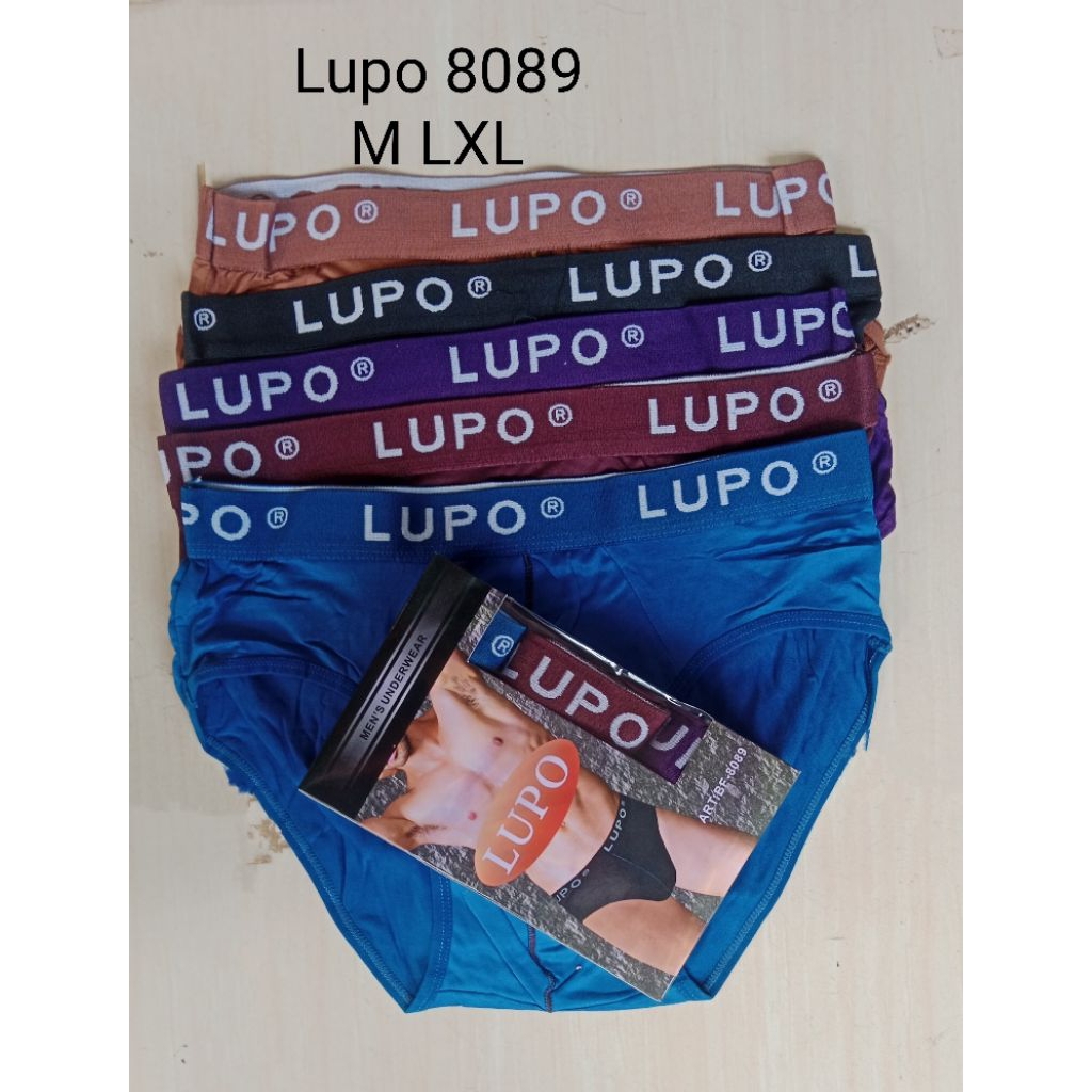 Celana dalam Lupo 8089 / celana dalam cowok