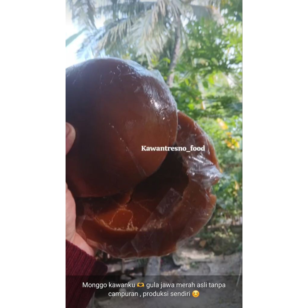 

Gula Jawa Merah Asli Kebumen [ PO 005 ] 4Kg