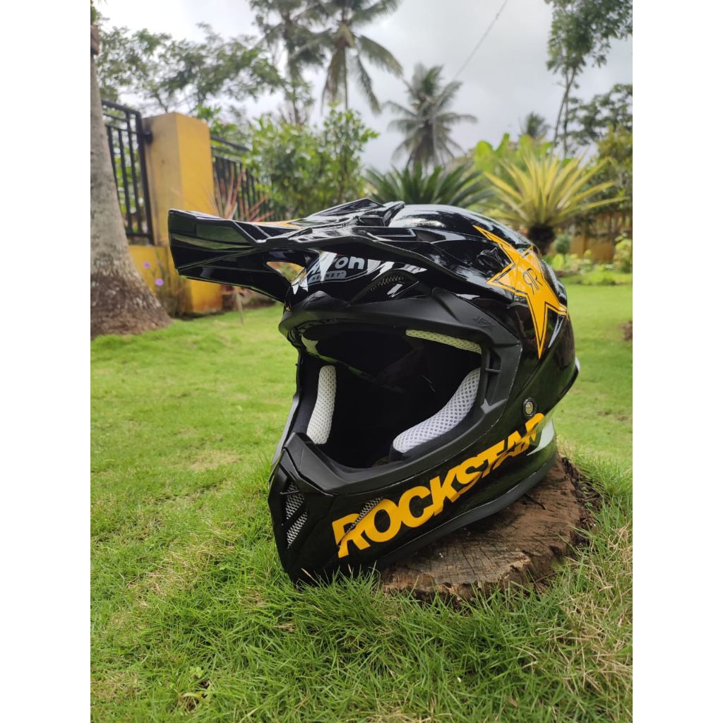 helm reflika airoh helm motocrose full face
