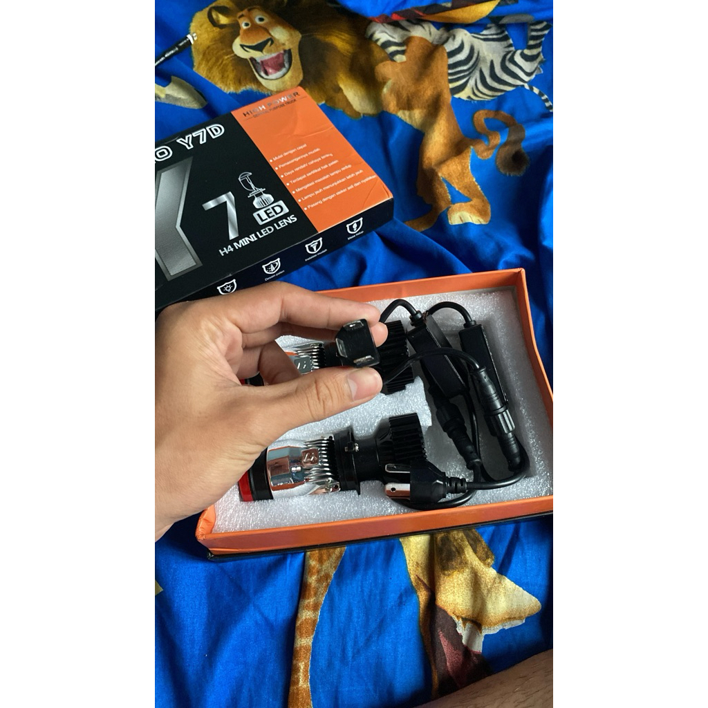 mini projie zacro y7d h4 super terang