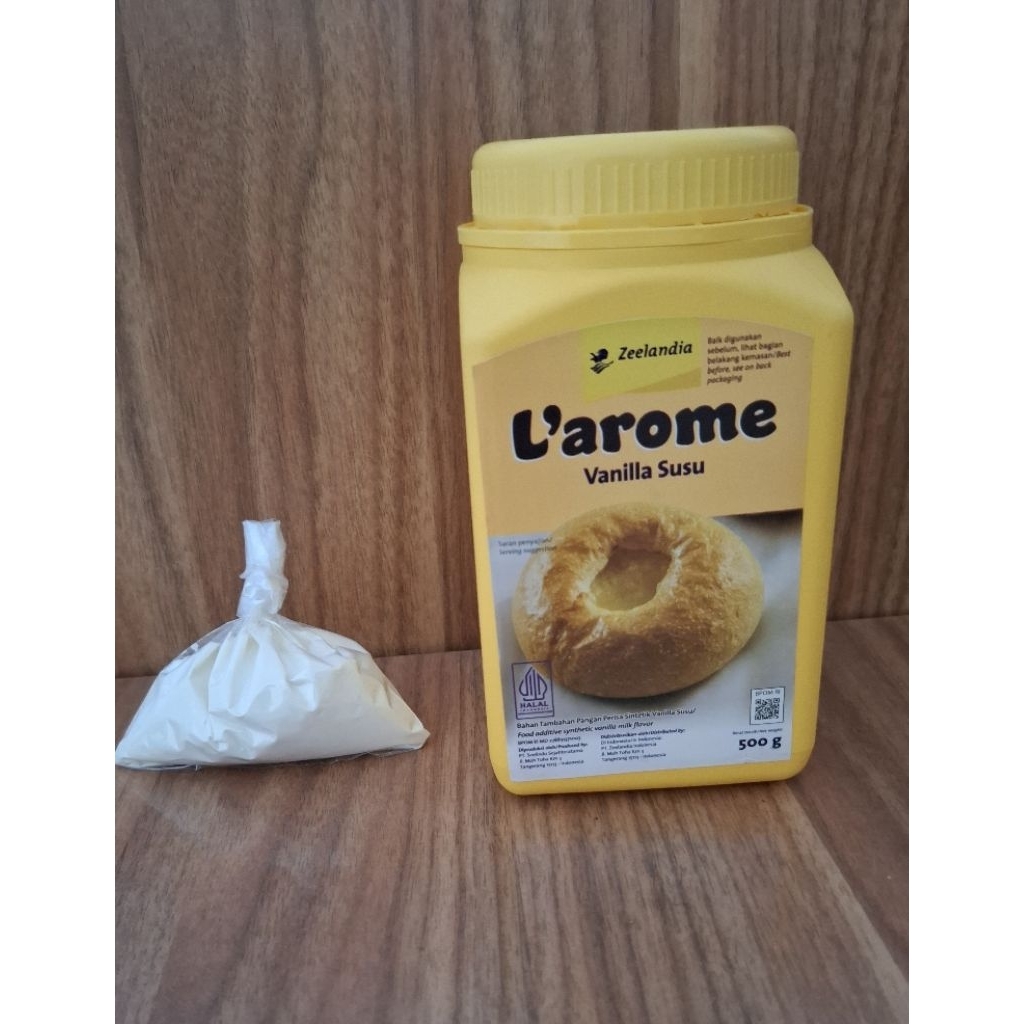 

Larome Vanilla susu bubuk kemasan 50gr Repack
