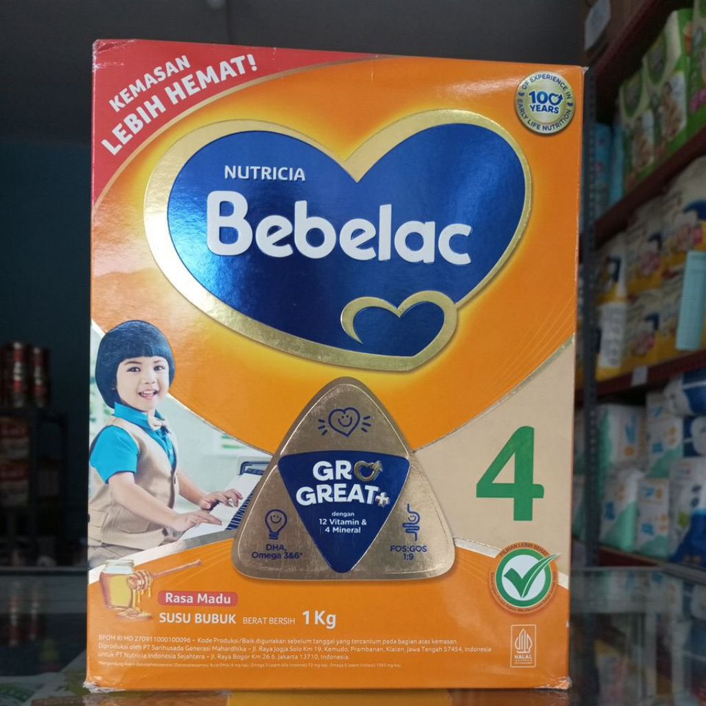 

Bebelac 4+ Rasa Madu netto 1 kg