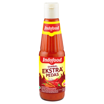 

Indofood Sambal Ekstra Pedas Botol 335 ml