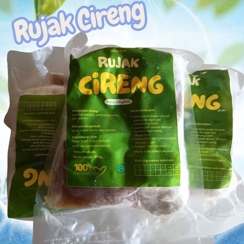 

Cireng Rujak
