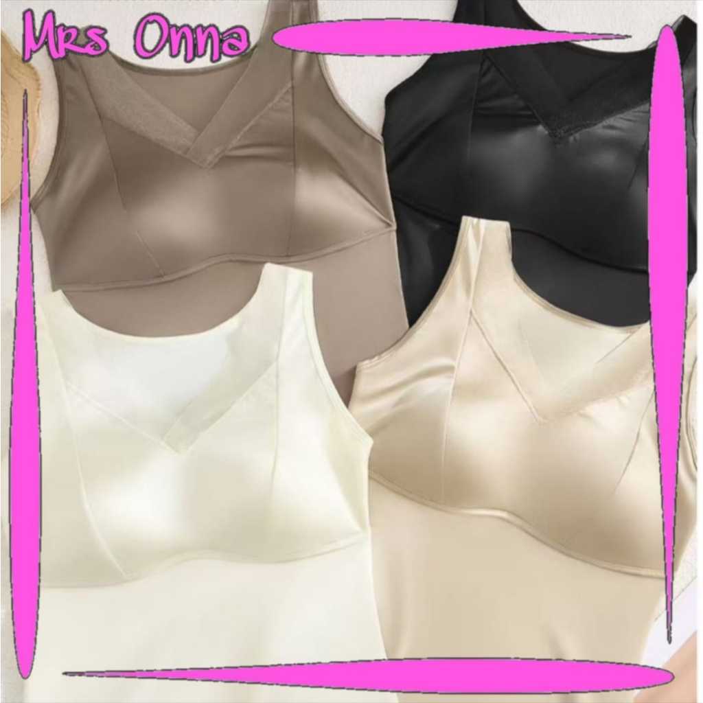 ONNA Bra Tanktop Wanita Seamless Singlet Cup Bra BRA109