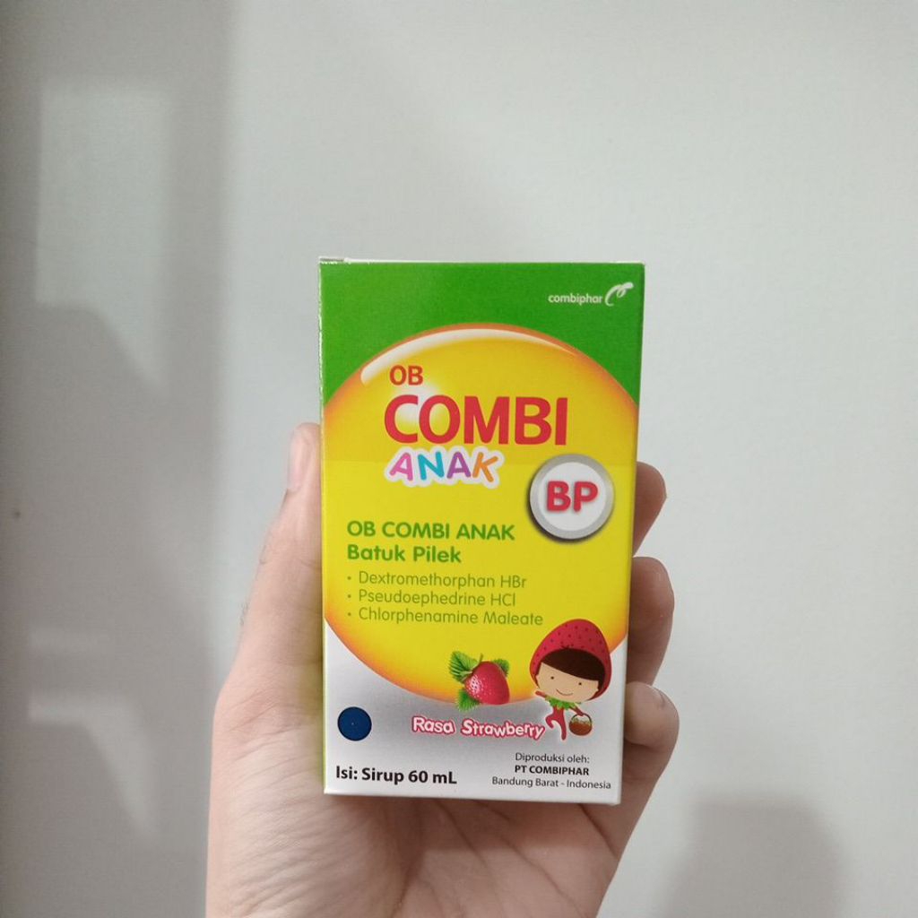 OB Combi Anak BP sirup 60ml rasa strawberry
