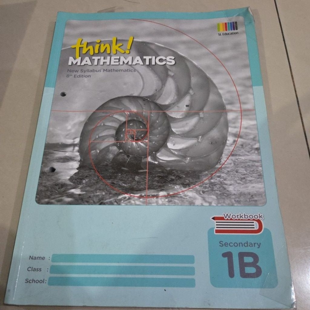 Think Mathematics Textbook 1B