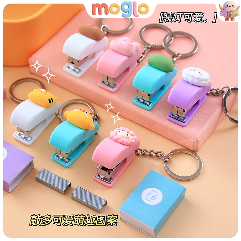 

Stapler Mini Lucu dengan Karakter - Kunci Mini Hector, Produk Impor! Set Stapler Portable Mini [Kantor & Siswa], Alat Tulis Lengkap