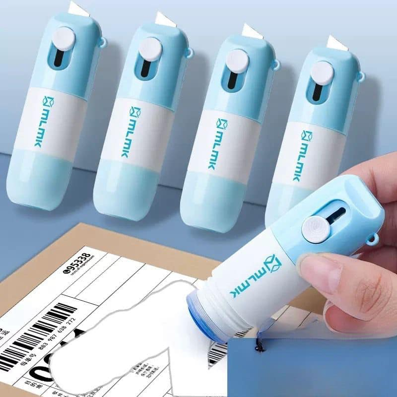 

BT5878 Information Remover Receipt Cutter Mini 2in1 / Penghapus Resi + Pisau Cutter Viral