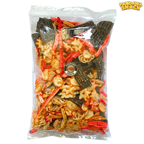 

Kerupuk Seblak Campur Mix Bumbu Kacang Original 500gr Lotek