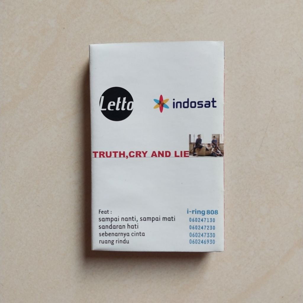 KASET LETTO ALBUM TRUTH,CRY AND LIE