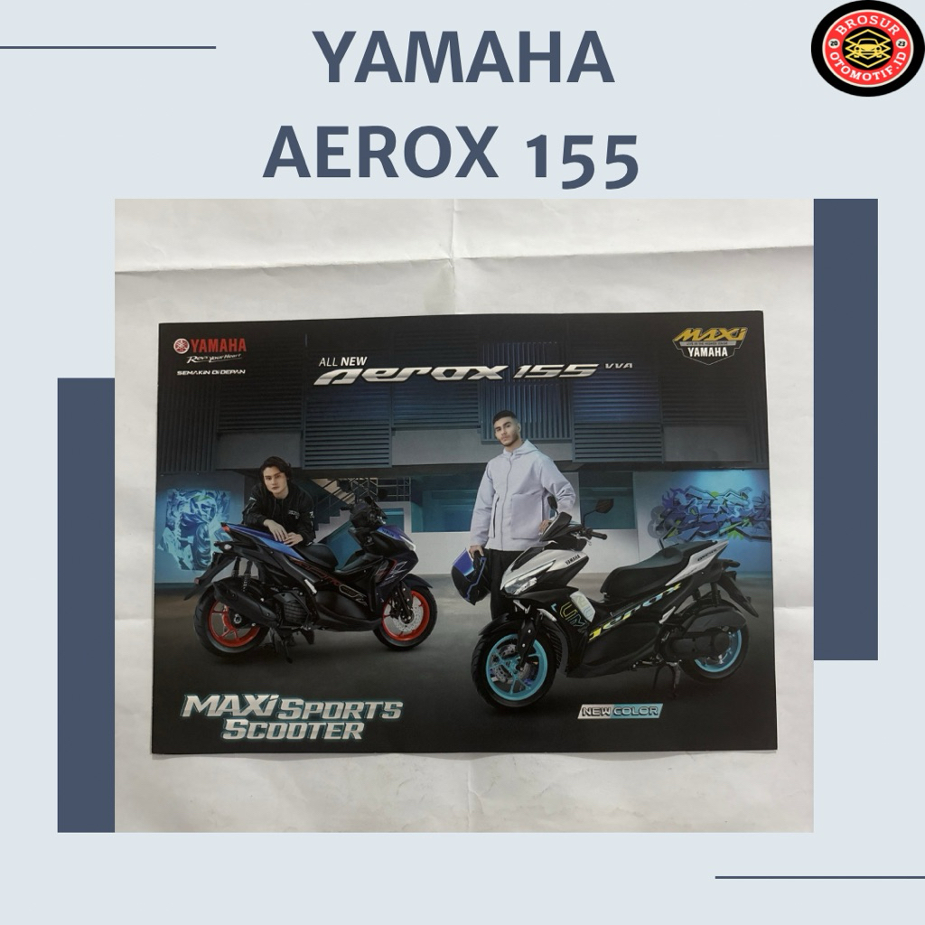 Brosur Yamaha Aerox 155 ( leaflet )