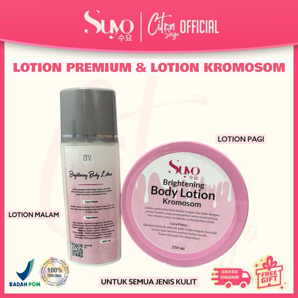 SUYO LOTION PREMIUM + LOTION KROMOSOM