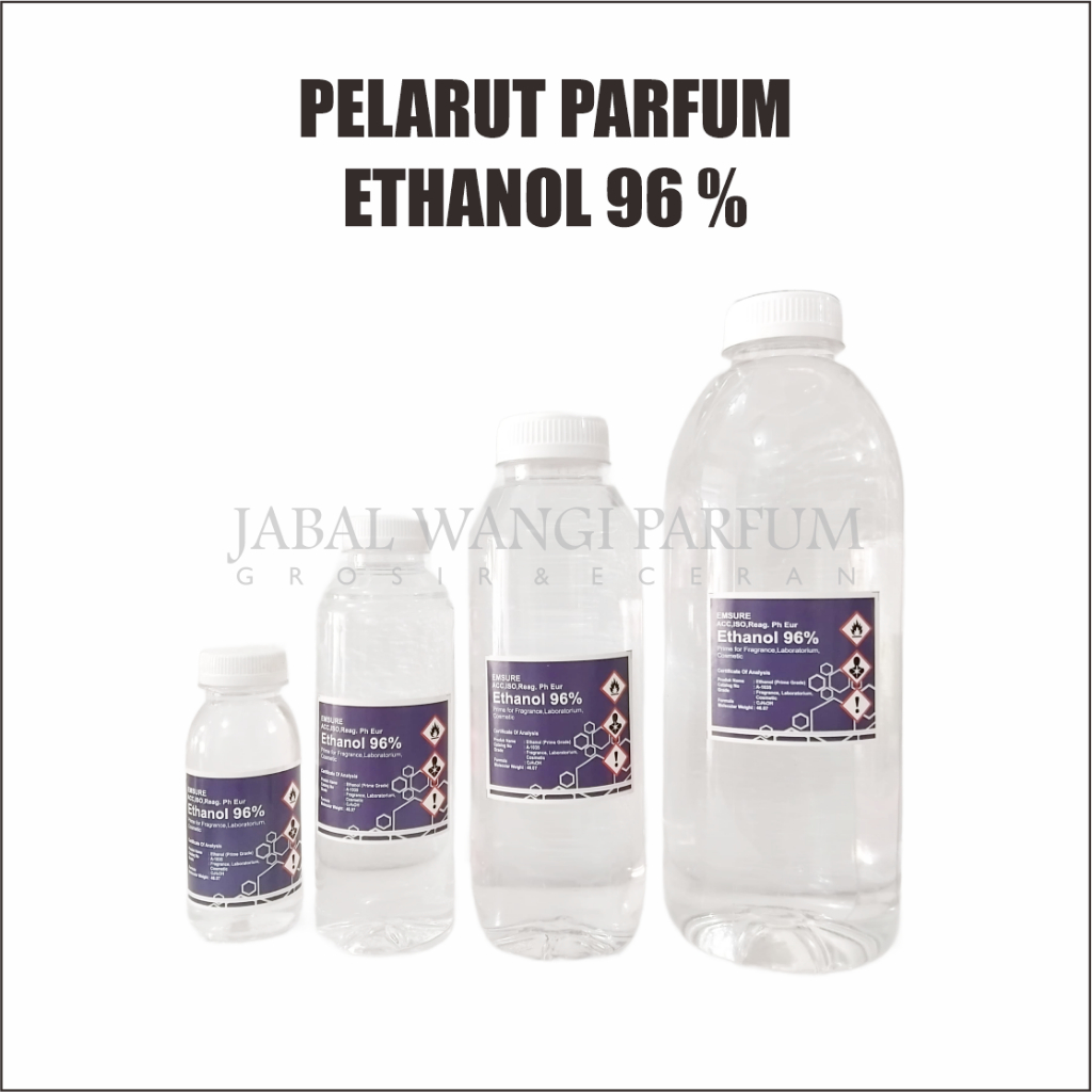 (100 ML) ETHAN0L EMSURE 96% KEMASAN 100 ML. ETHANOL EMSURE CAMPURAN BIBIT PARFUM TERBAIK.FRAGRANCE G