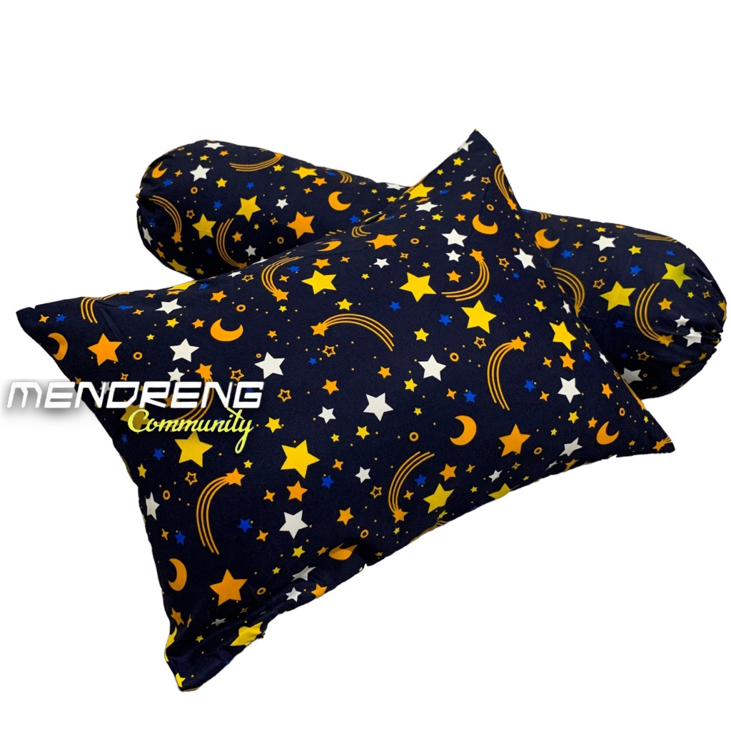 Sarung Bantal Motif Bulan Bintang Ukuran Besar