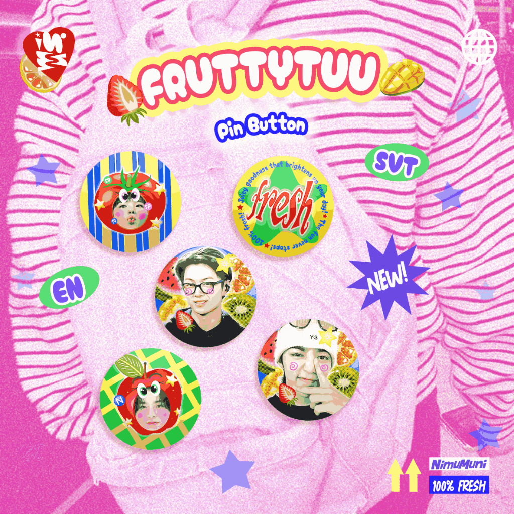 SEVENTEEN ENHYPEN PIN | FRUTTYTUU PIN ENHYPEN | PIN SVT| PIN KPOP PIN GIFT KPOP | BAG PIN