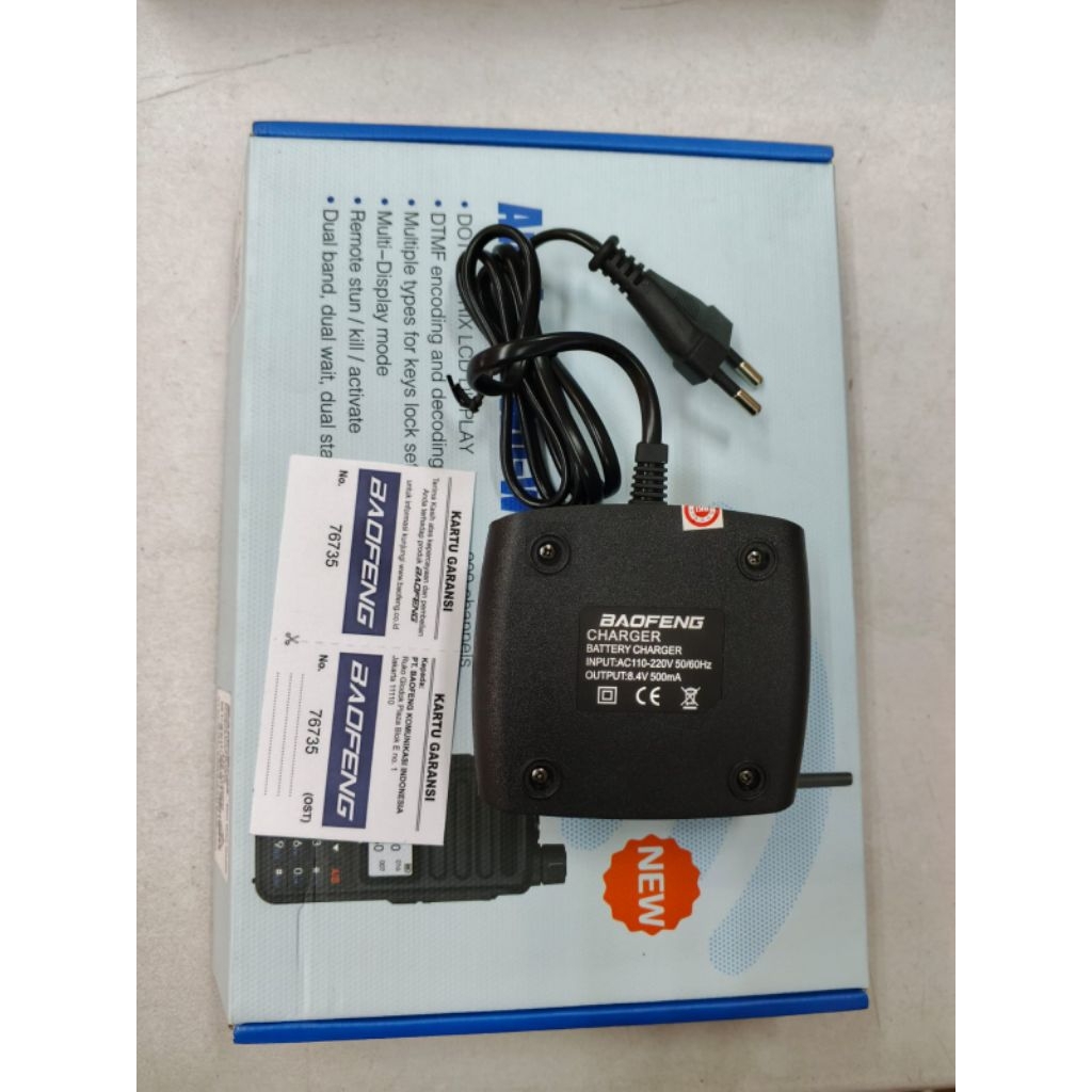 Charger cas HT BAOFENG 9R new original