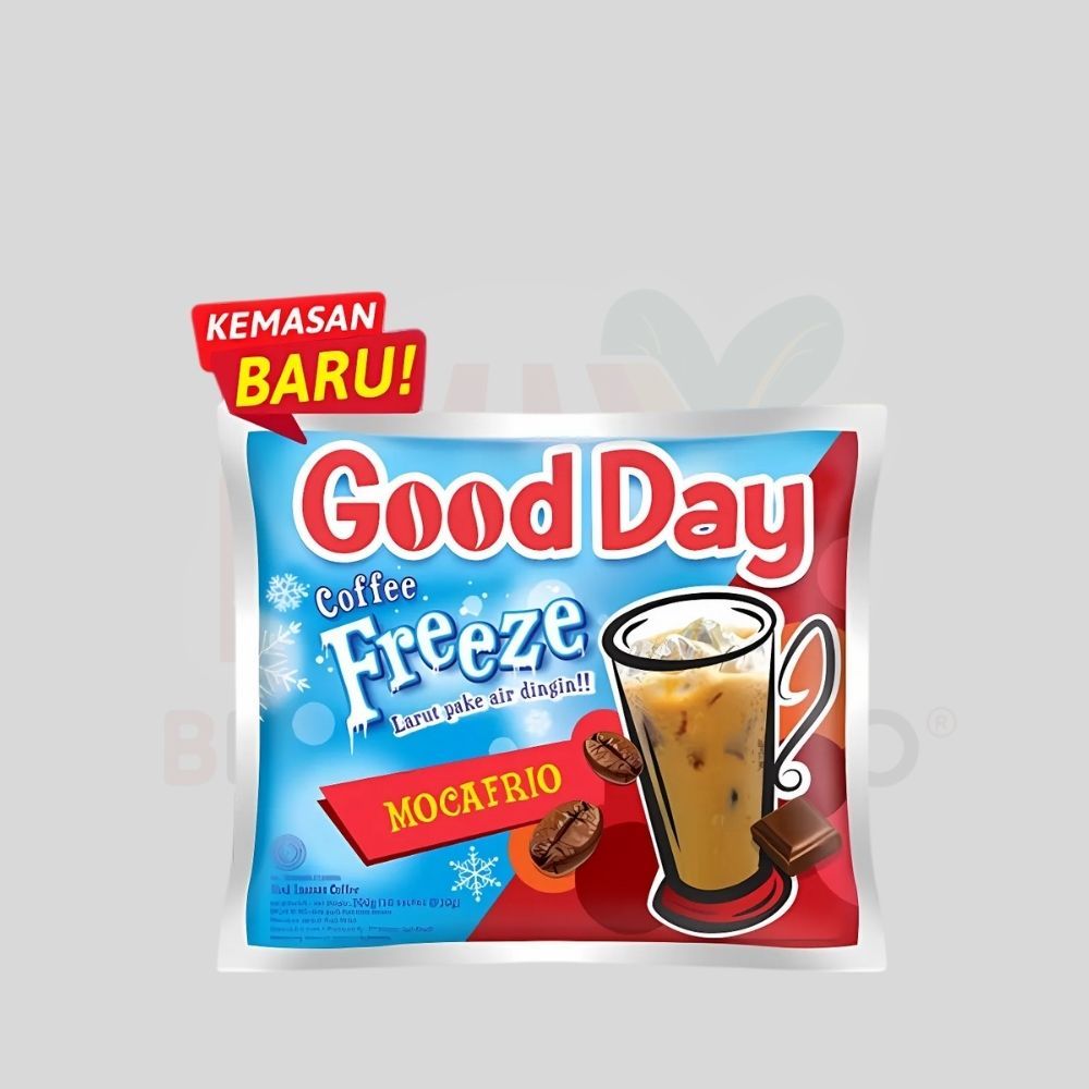 

Good Day Coffee Freeze Mocafrio RENTENG (10 x 30 gr)