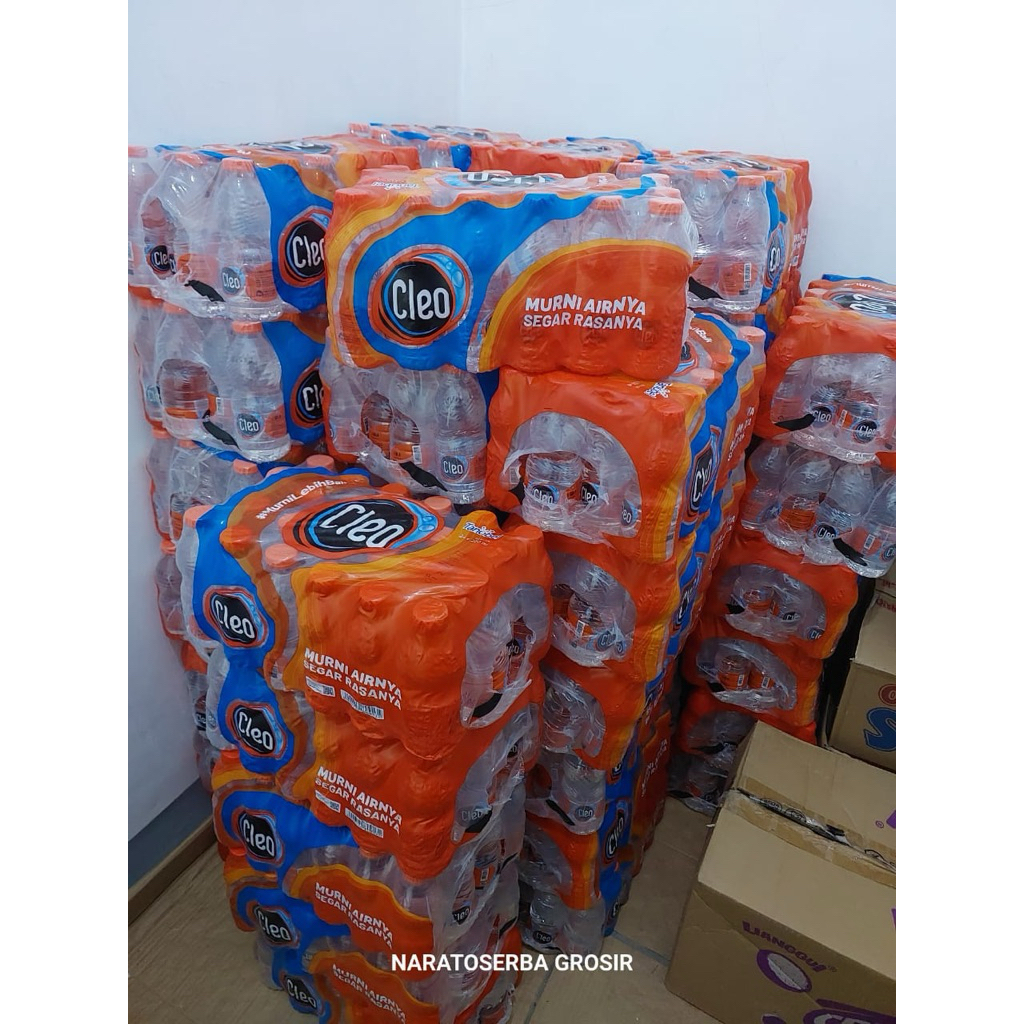 

Air Minum Cleo 220ml Isi 24btl | Air Mineral Cleo Mini | Air Minum Kemasan Botol