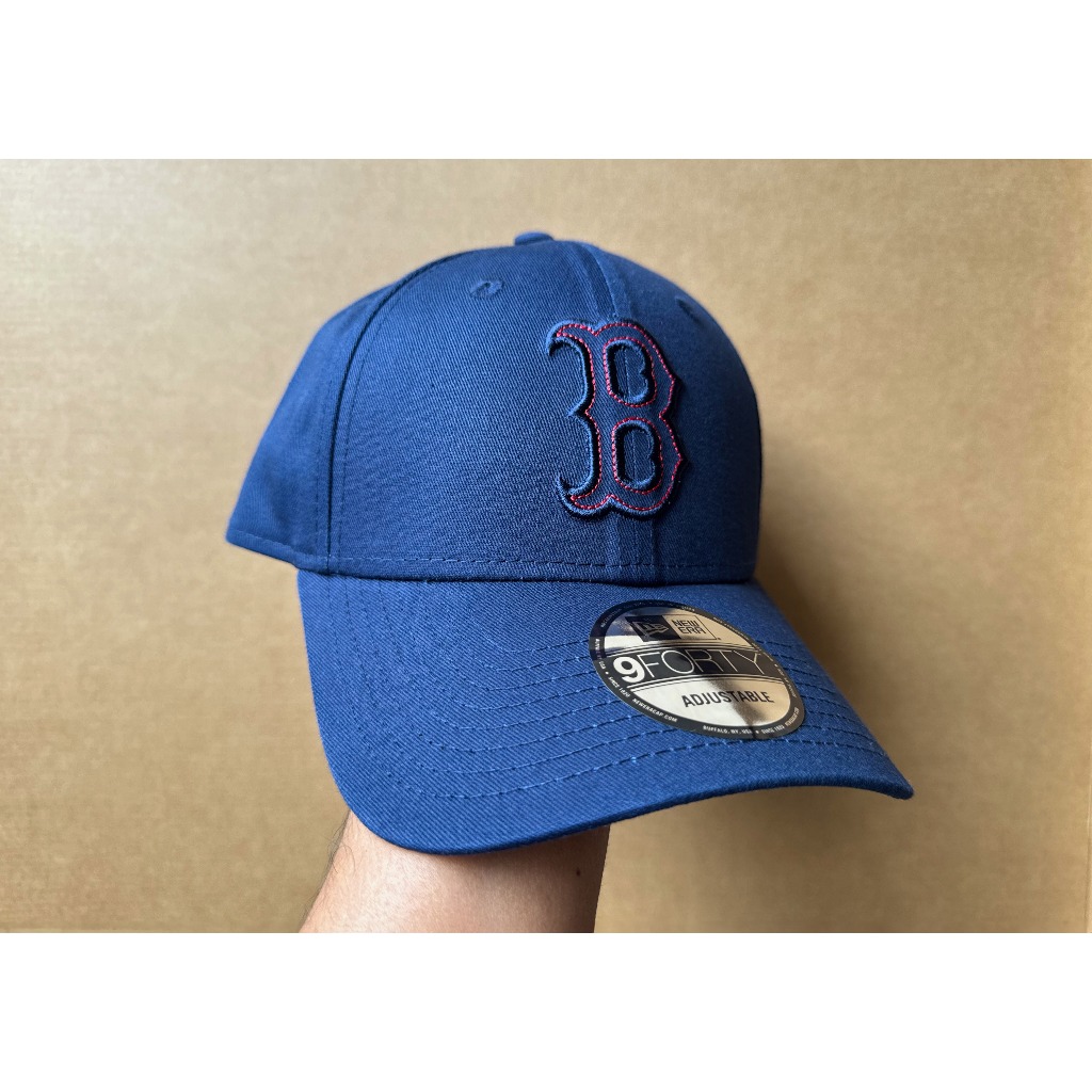 Topi New Era 9Forty Appliqué Boston Red Sox Navy Cap