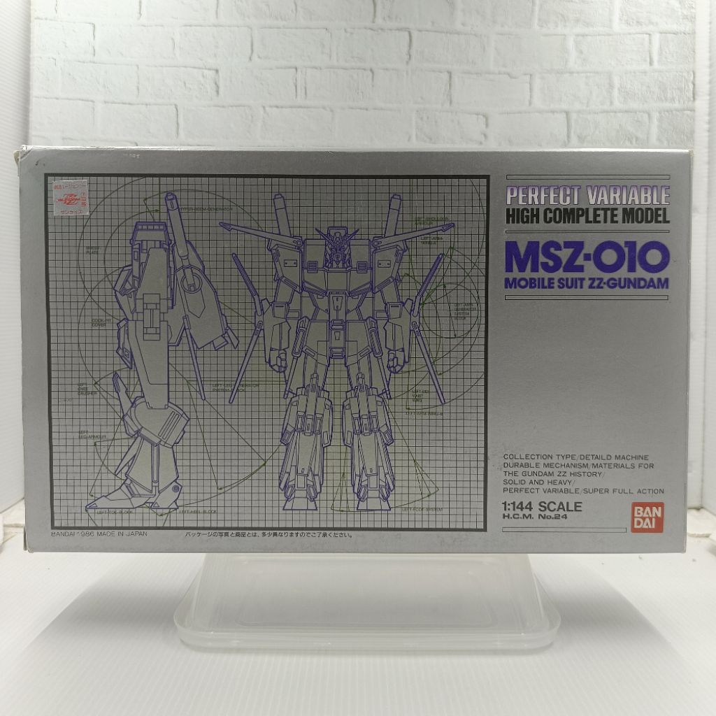 HCM Perfect Variable ZZ Gundam 1986 Bandai Gunpla 1/144 not PG MG RG HG SD MSIA