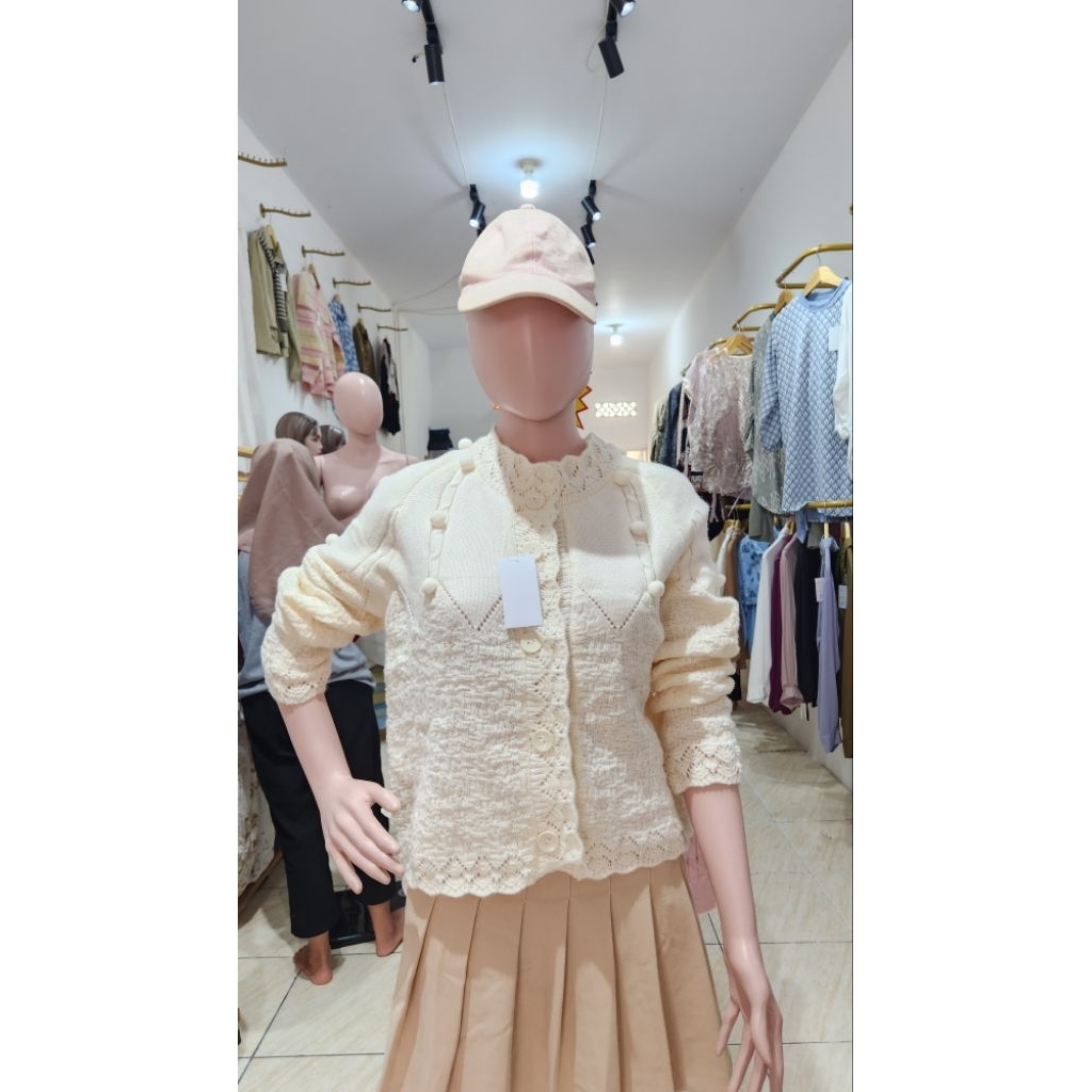 sweater cardigan BKK Premium modis ball korean style