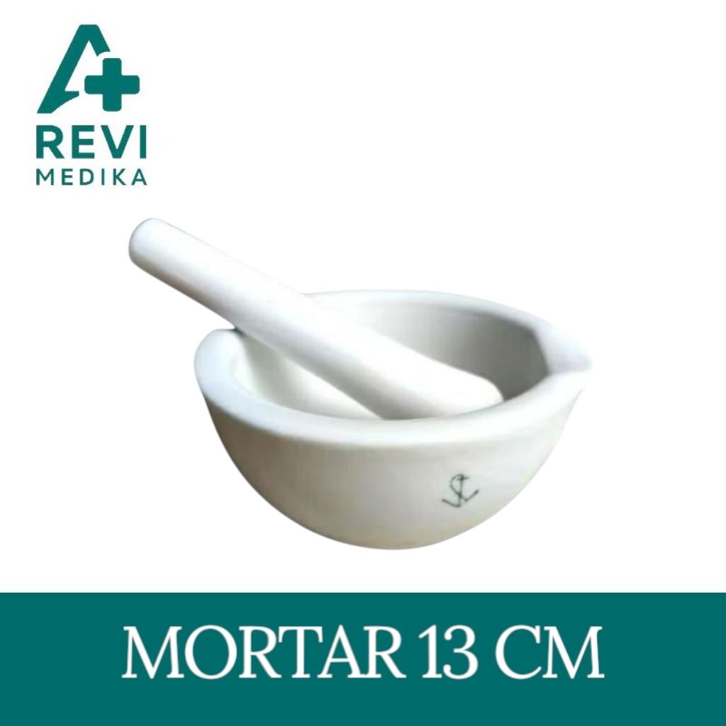 MORTAR 13 CM/LUMPANG 13 CM / ALAT PENUMBUK OBAT 13 CM
